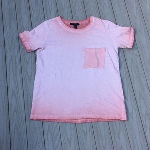 Vintage faded pink tee.